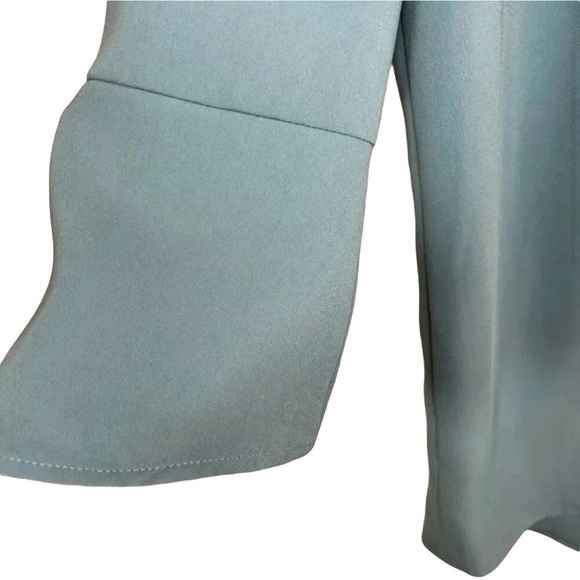 Maison Common Size 36 DE/ 6US Women’s Green Top Blouse Formal Luxury - Picture 5 of 12